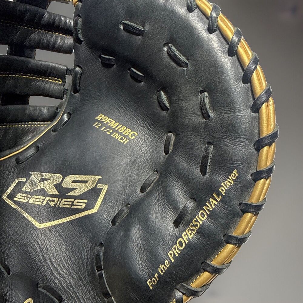 Rawlings R9 Gold Glove 12.5" Baseball First Base Mitt - R9FM18BG RHT - Picture 4 of 4